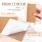 60 Pieces Self Adhesive Cork Squares 6" x 6" Cork Backing Sheets for DIY Ceramic Tiles, Concrete Coasters Cork Board Squares, Cork Mat, Mini Wall Cork Board, 2 mm Thick